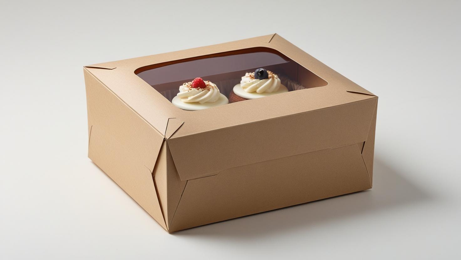 Custom Window Dessert Boxes - Image 1